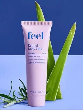 Feel Retinol Body Milk - Pink Moisturizing Body Lotion